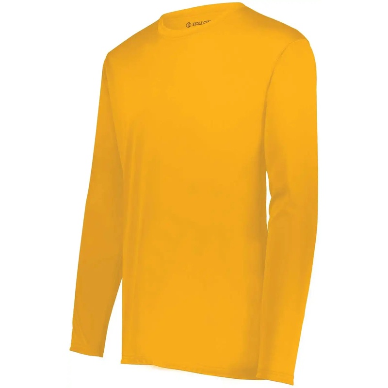 Holloway 222822 Momentum Long Sleeve Tee – Gold