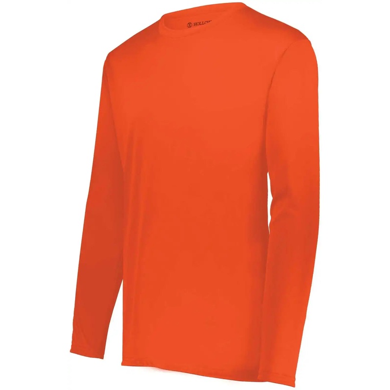 Holloway 222822 Momentum Long Sleeve Tee – Orange