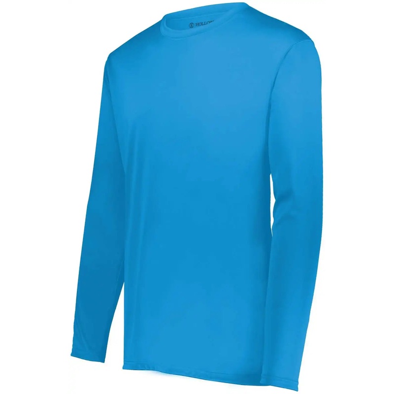 Holloway 222822 Momentum Long Sleeve Tee – Power Blue