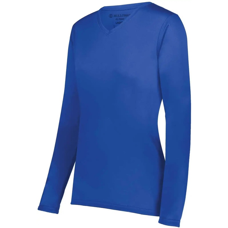 Holloway 222824 Ladies Momentum Long Sleeve Tee – Royal