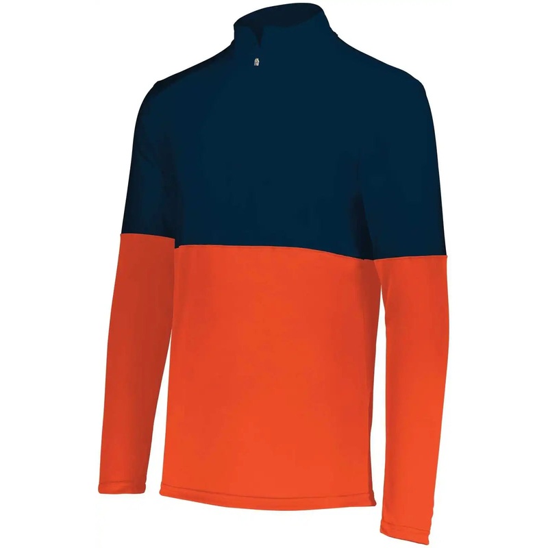 Holloway 223500 Momentum Team 1/4 Zip Pullover – Orange Navy