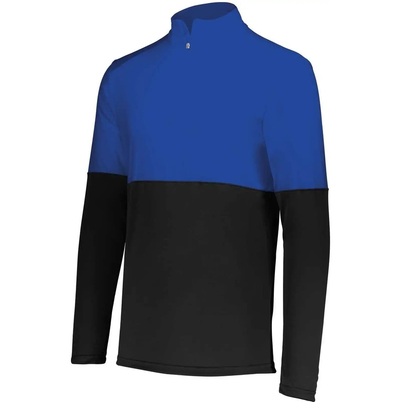 Holloway 223600 Youth Momentum Team 1/4 Zip  Pullover – Black Royal