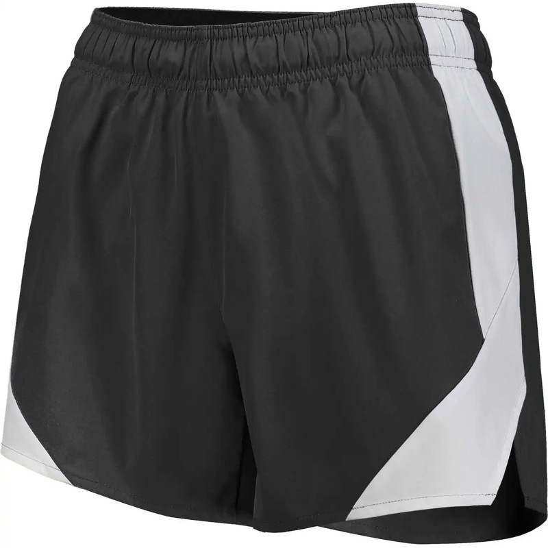 Holloway 229389 Ladies Olympus Shorts – Black White