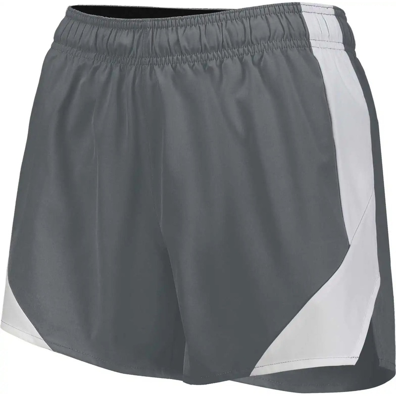 Holloway 229389 Ladies Olympus Shorts – Graphite White