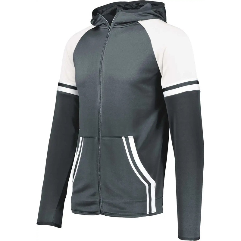 Holloway 229561 Retro Grade Jacket – Graphite White