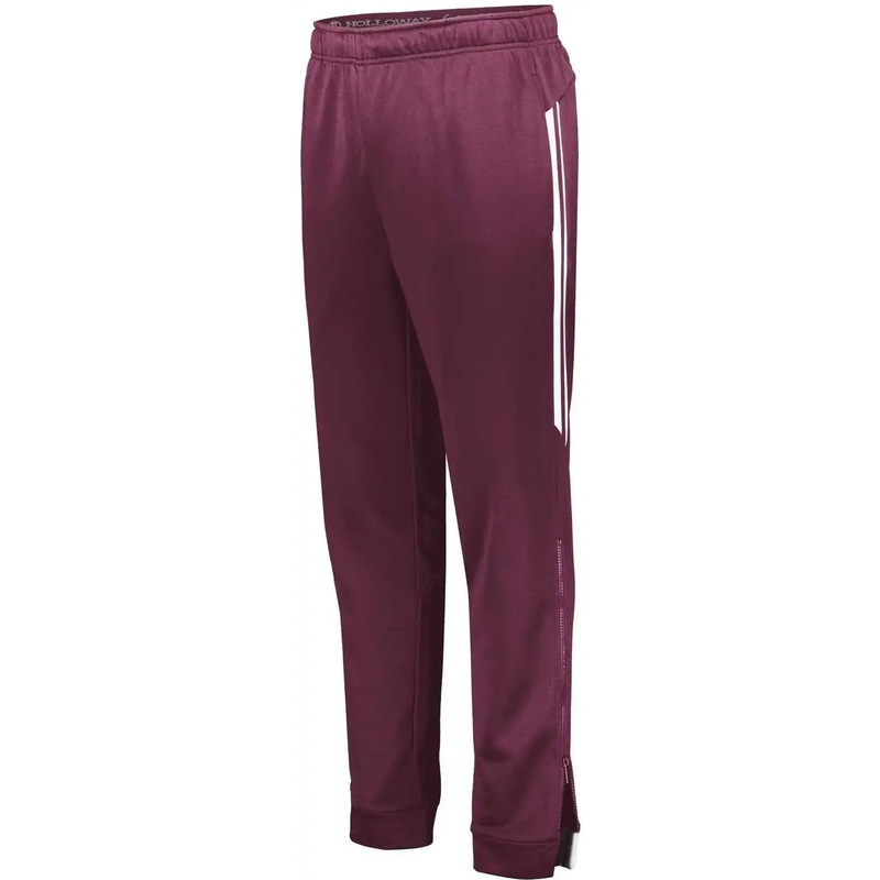 Holloway 229562 Retro Grade Pant – Maroon White