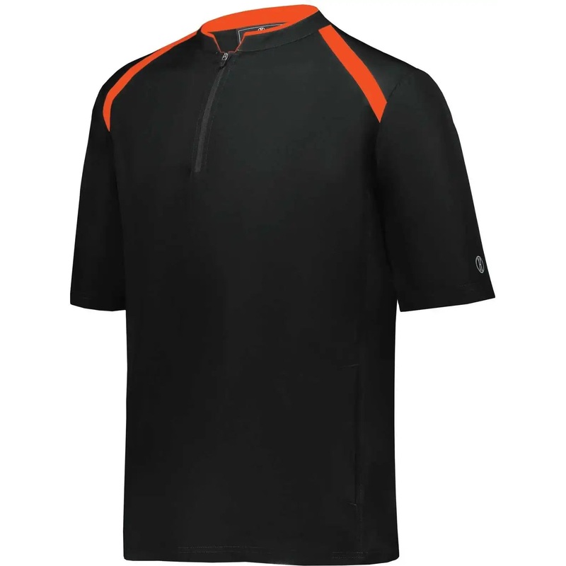 Holloway 229581 Clubhouse Pullover – Black Orange