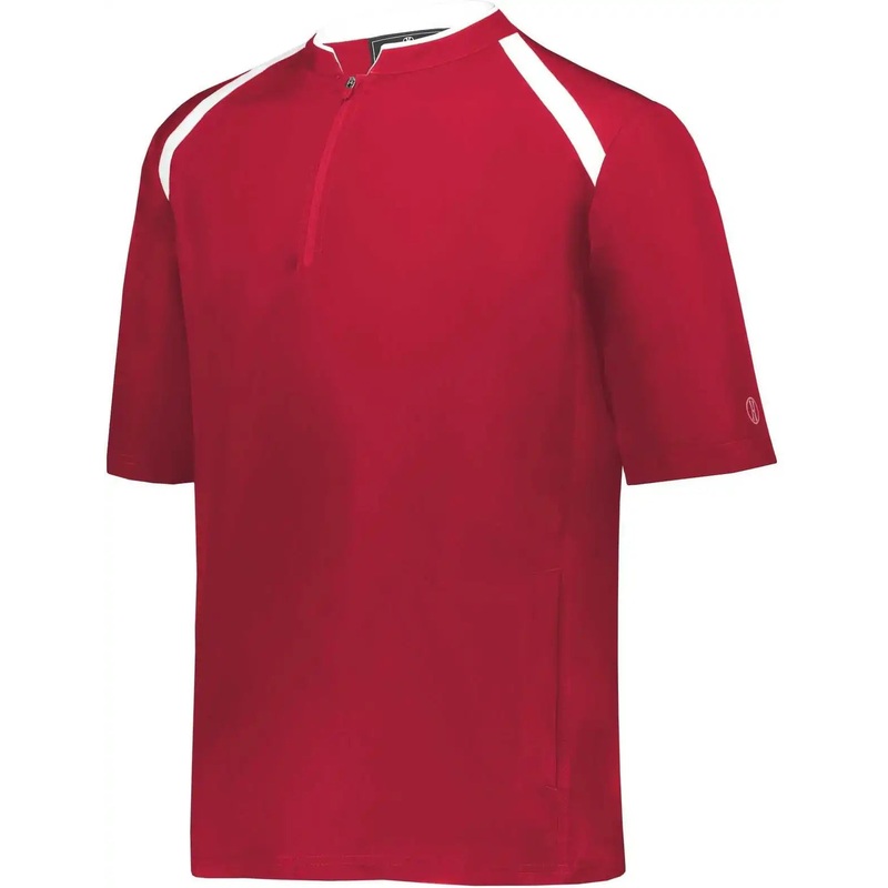 Holloway 229581 Clubhouse Pullover – Scarlet White