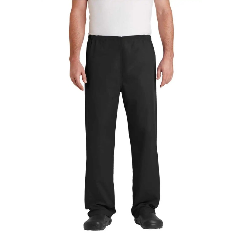 CornerStone SCRUBBTM Unisex Drawstring Scrub Bottom – Black
