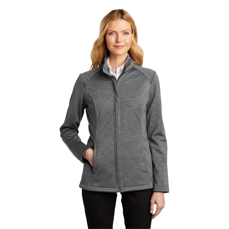 Port Authority L339 Ladies Stream Soft Shell Jacket – Graphite Heather