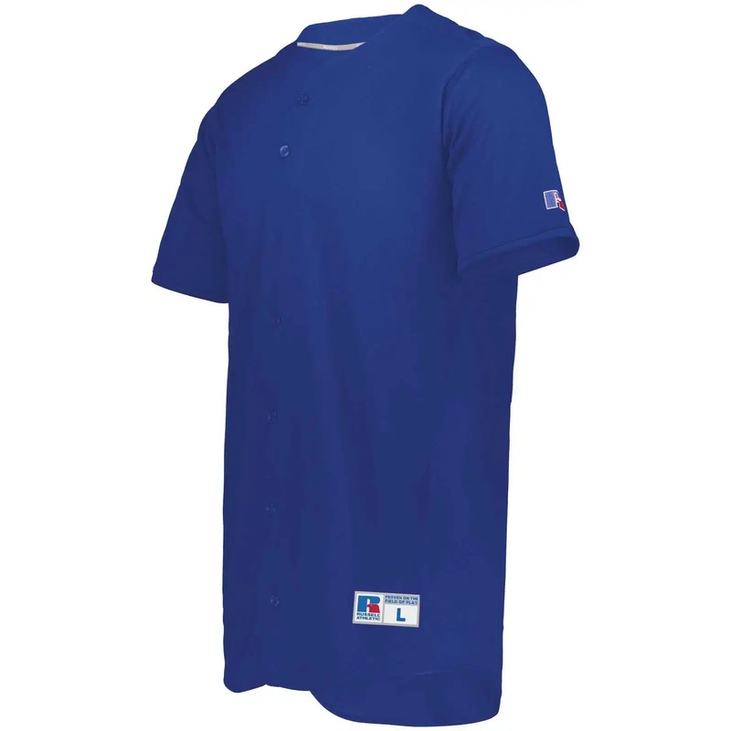 Russell 235JMM Five Tool Full-Button Front Baseball Jersey – Royal