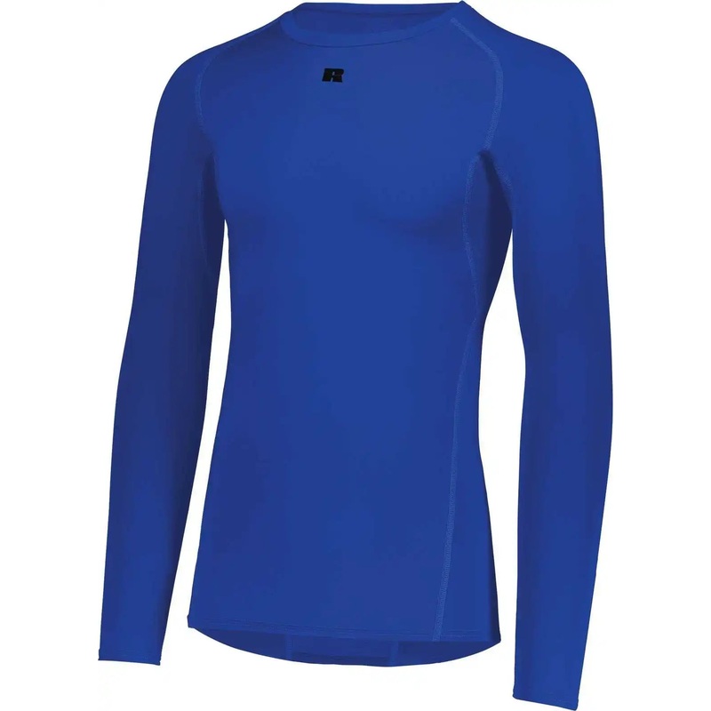 Russell R20CPM Coolcore Long Sleeve Compression Tee – Royal