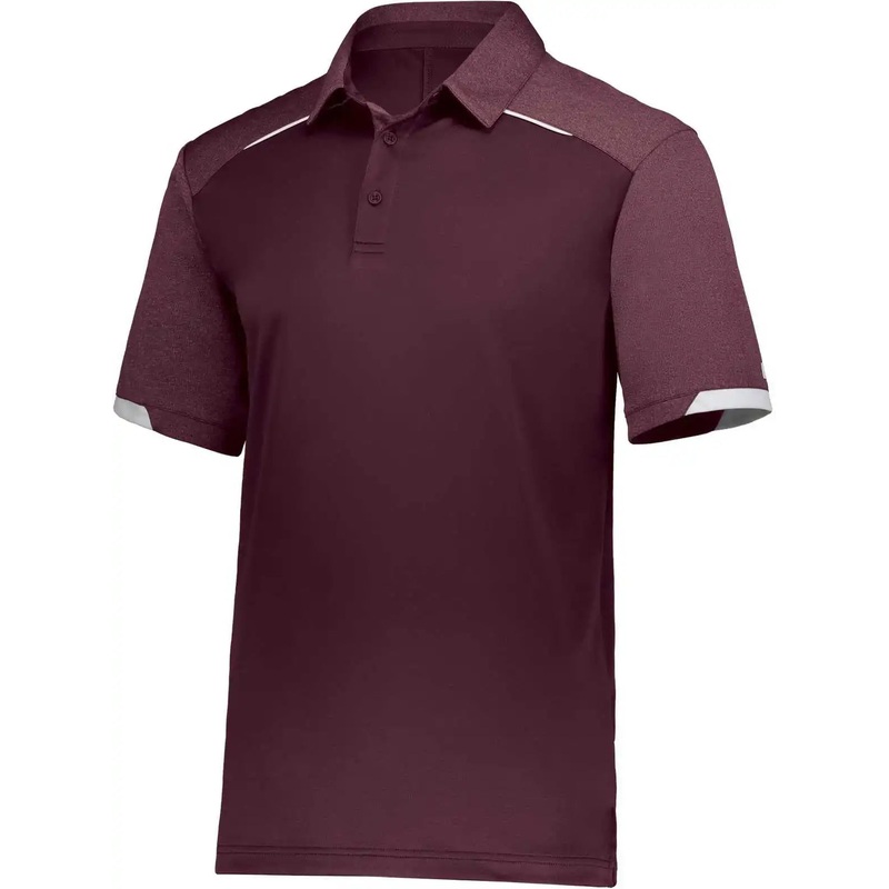 Russell R20DKM Legend Polo – Maroon