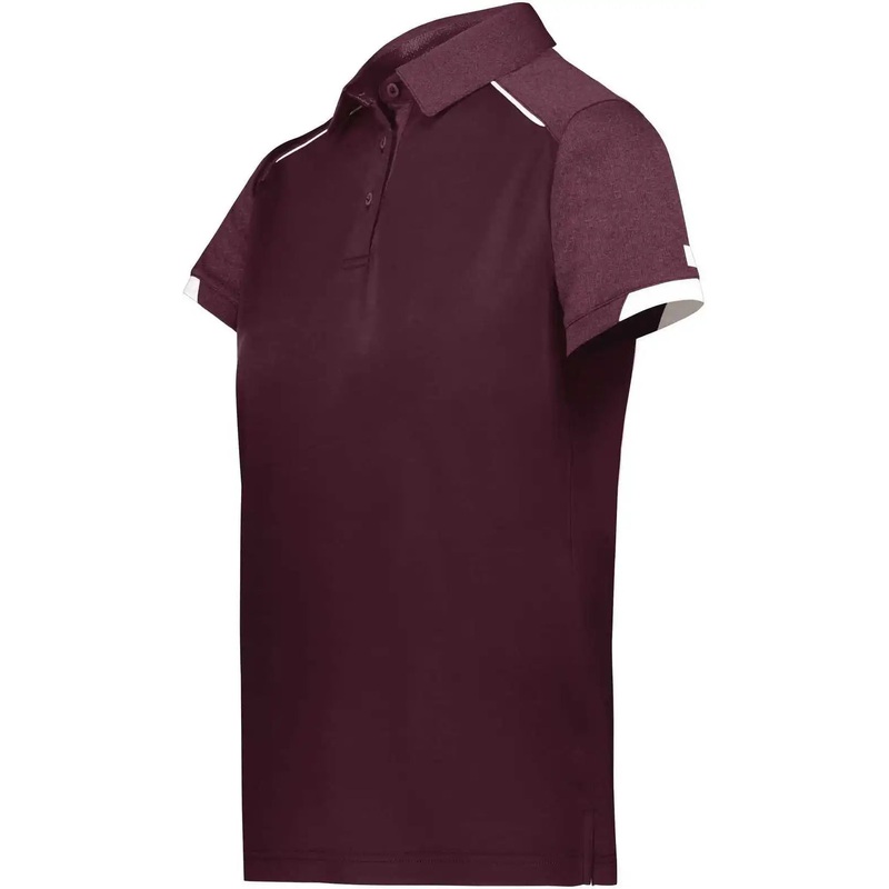 Russell R20DKX Ladies Legend Polo – Maroon