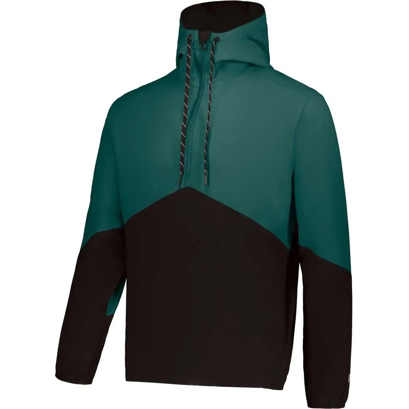Russell R20DSM Legend Hooded Pullover – Dark Green Black