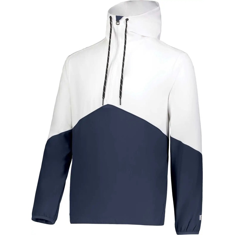Russell R20DSM Legend Hooded Pullover – White Navy