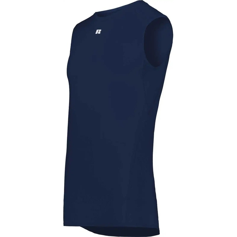 Russell R22CPM Coolcore Sleeveless Compression Tank – Navy
