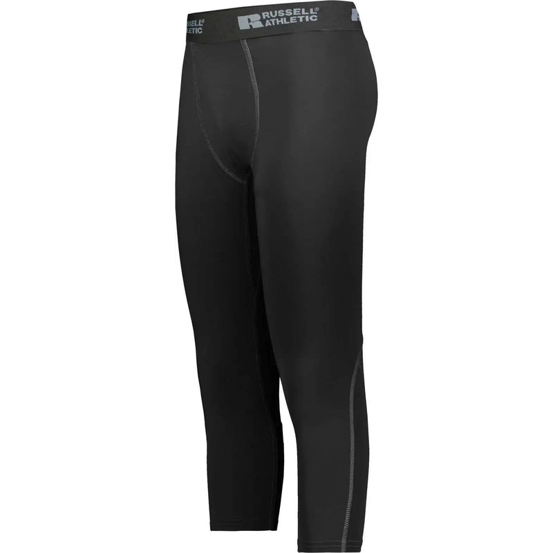 Russell R23CPM Coolcore Compression 7/8 Tight – Black