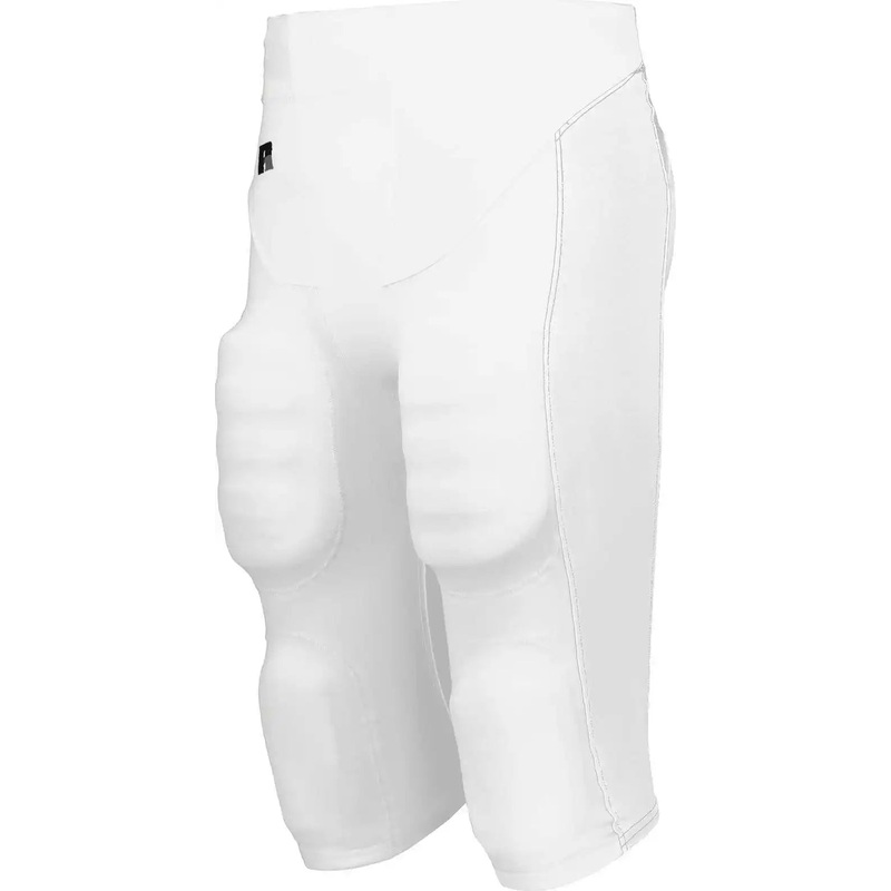 Russell R26XPM Beltless Football Pant – White