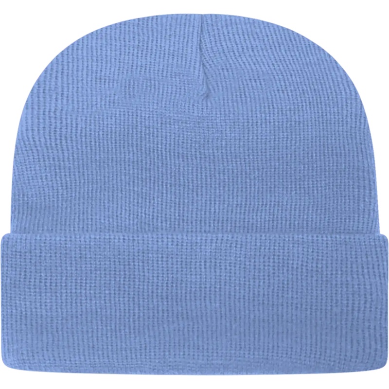 Cap America TKN24 USA Made Knit Cap with Cuff Beanie – Carolina Blue