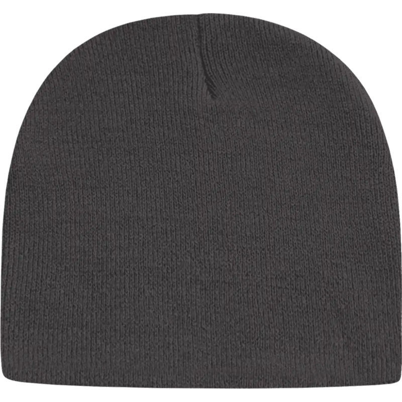 Cap America TKN28 USA Made Knit Beani – Iron Gray