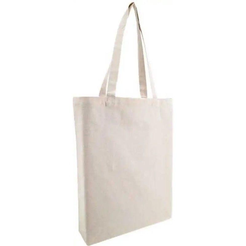 Oad OAD106R Midweight Recycled Gusseted Tote – Recycled Natural