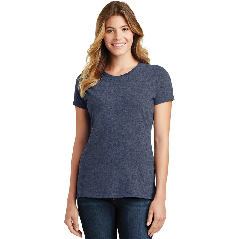 Port & Company LPC450 Women’S Fan Favorite Tee – Heather Navy
