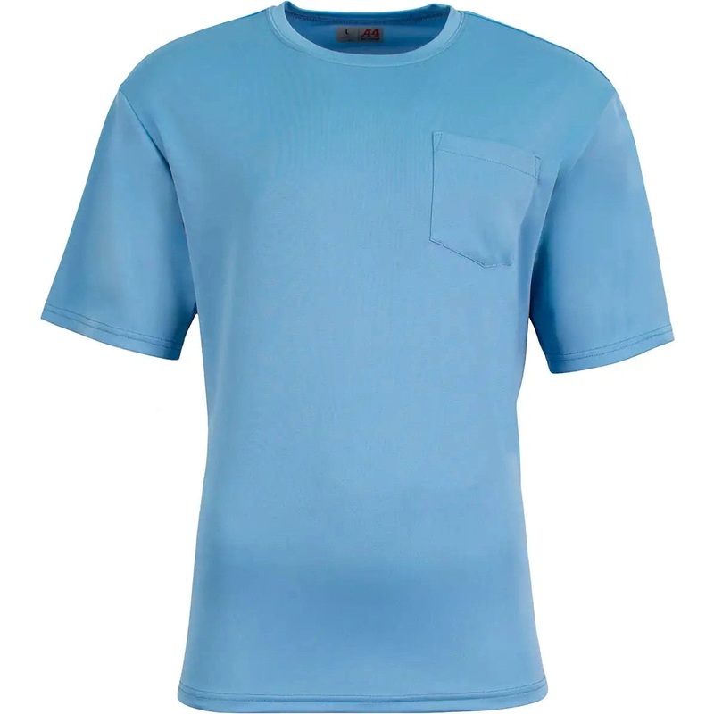 A4 N3515 Sprint Short Sleeve Pocket Tee – Ltblue