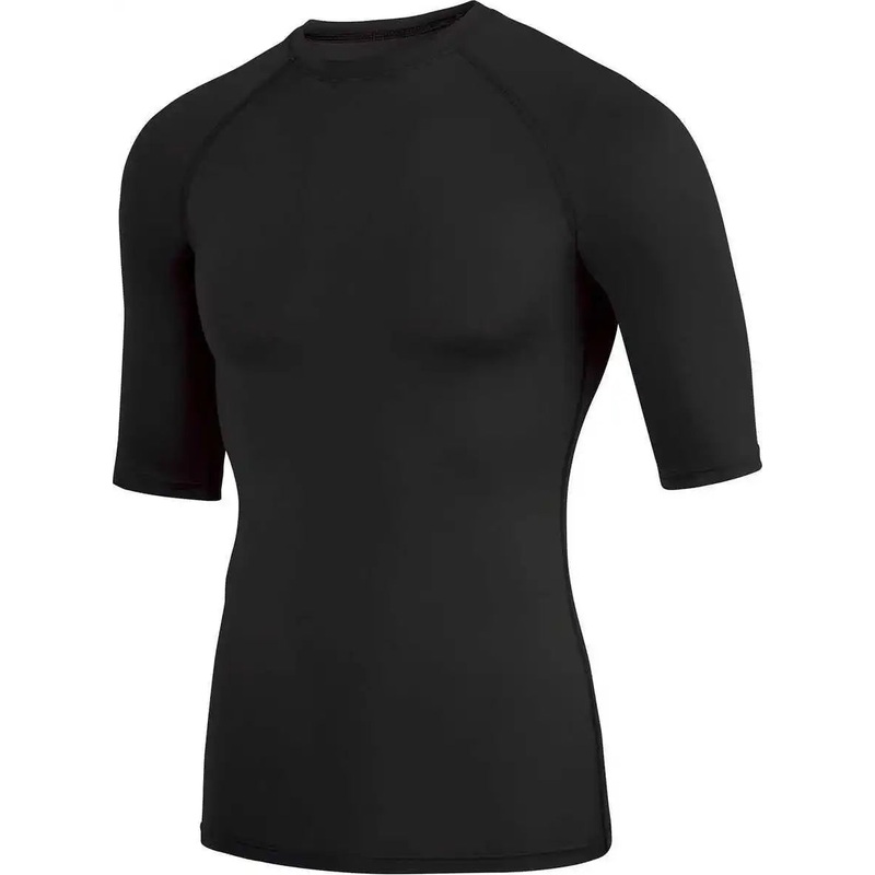 Augusta 2606 Hyperform Compression Half Sleeve Shirt – Black