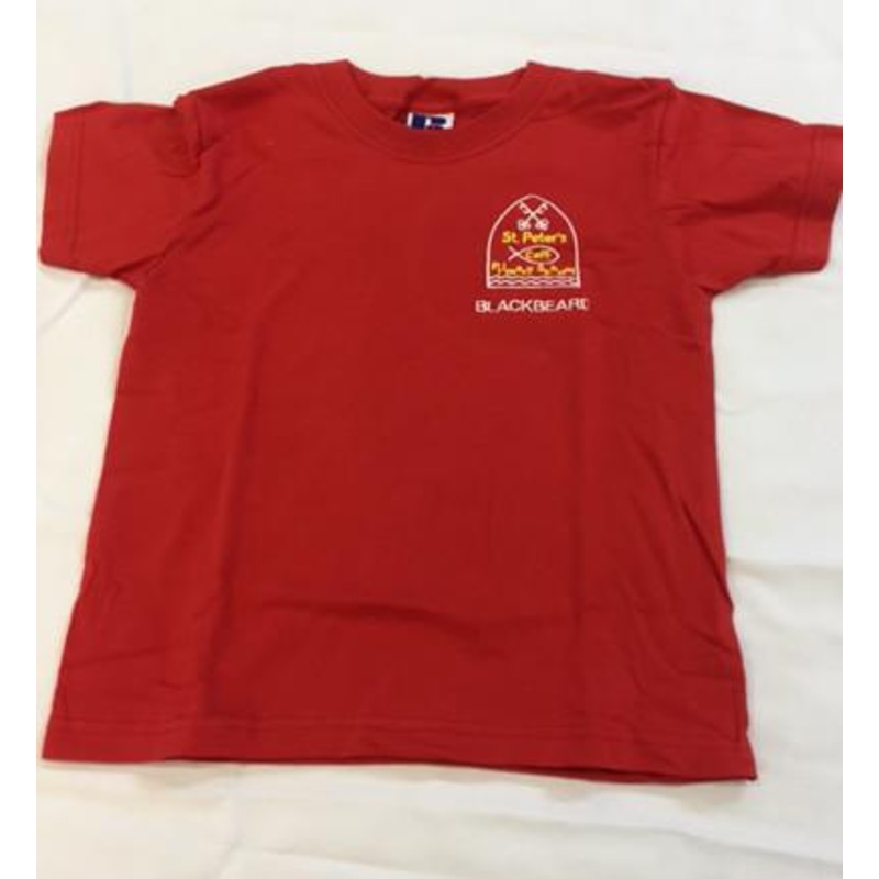 House Tee Shirt – Red (Blackbeard) (SP)