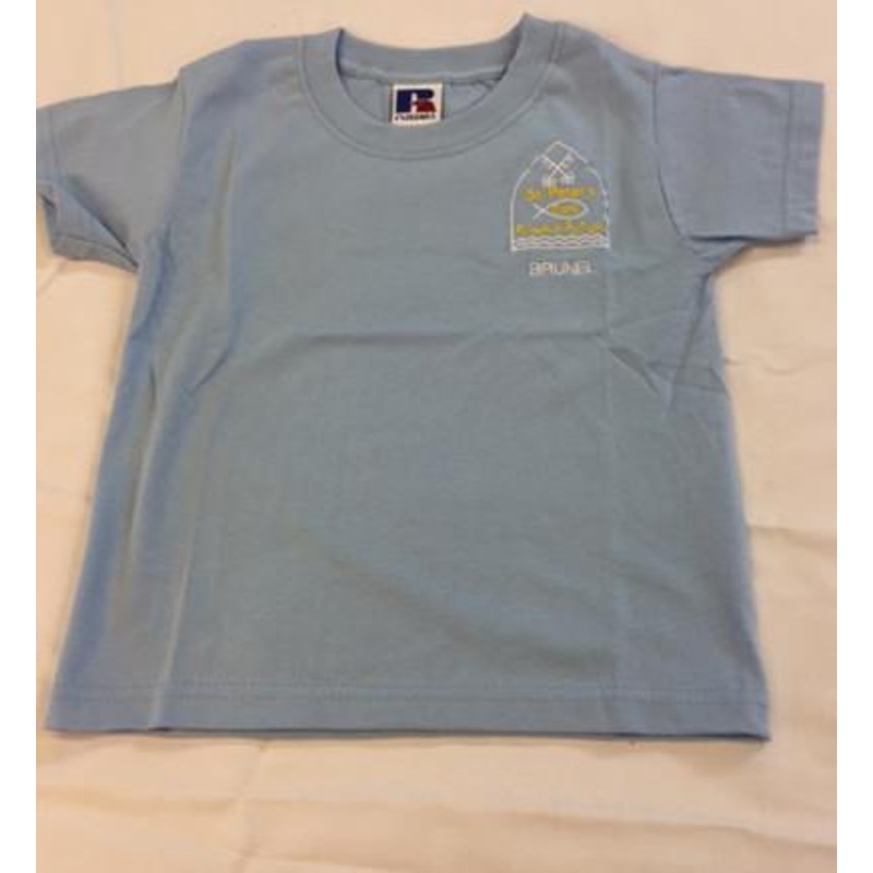 House Tee Shirt – Sky (Brunel) (SP)