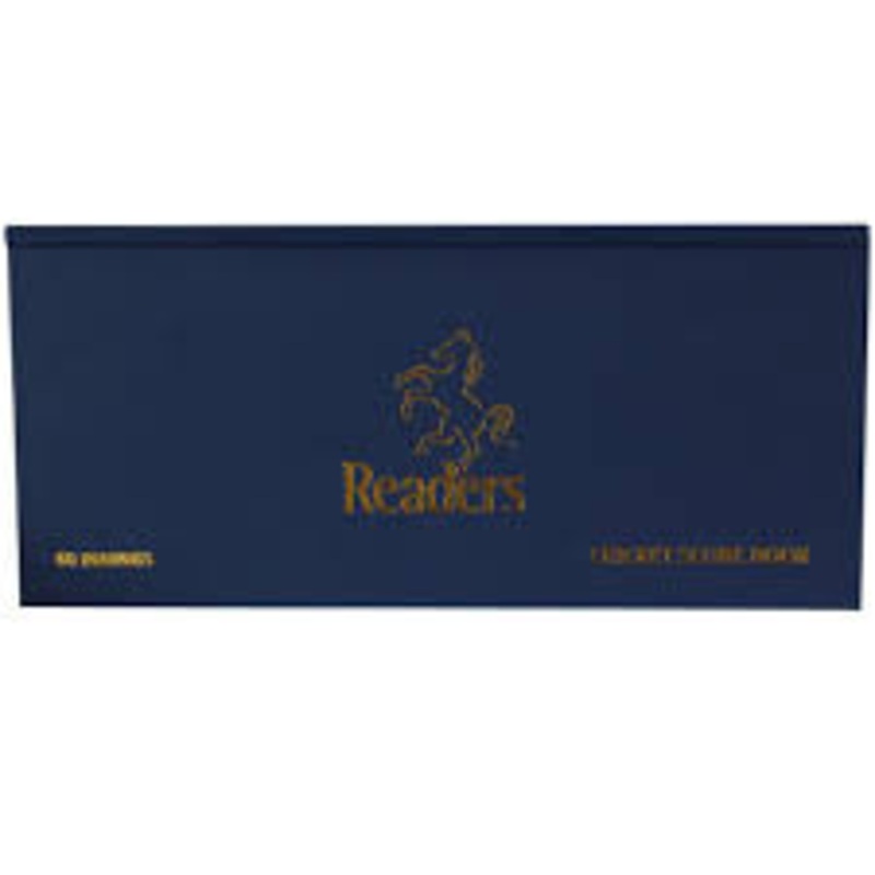 Readers 60 Innings Score Book