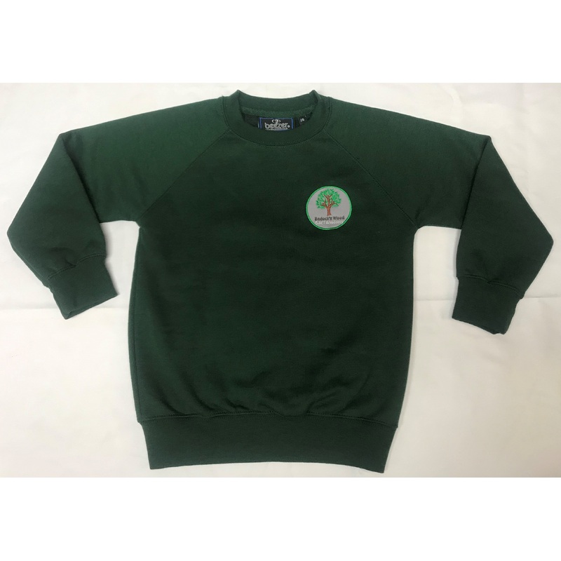 Bottle Green Embroidered Sweatshirt (BWA)