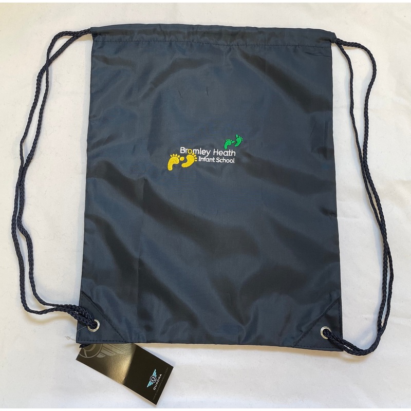 Navy Embroidered Dap Bag (BHIS)