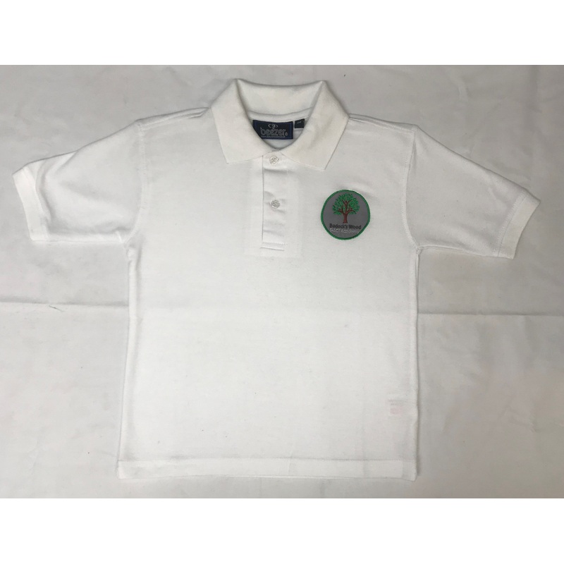 White Embroidered Polo Shirt (BWA)