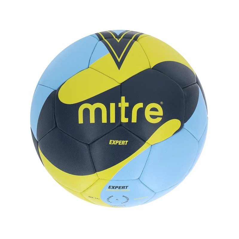 Mitre Expert Handball – Navy/sky/yellow