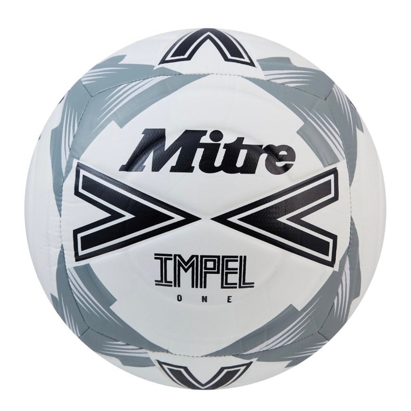 Mitre Impel One Football White/ Black/Grey (PK10)