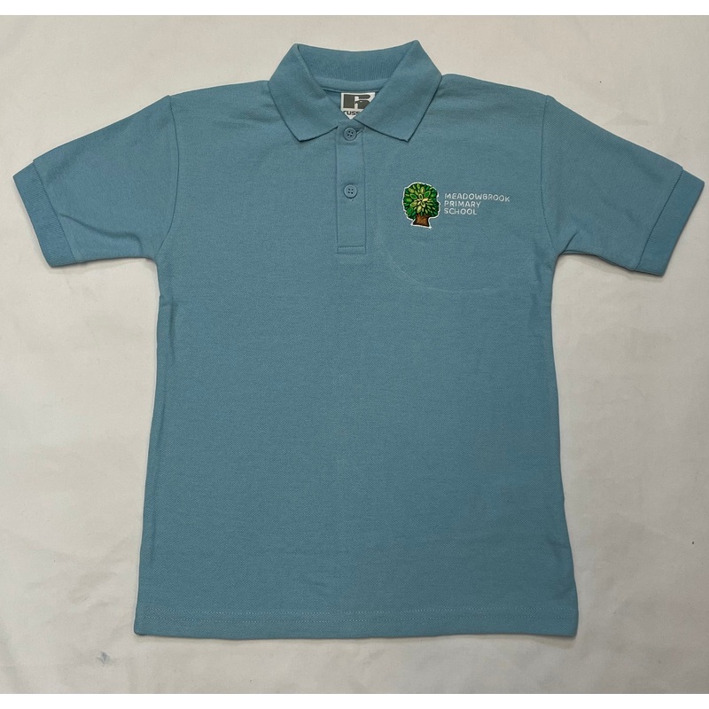 Sky Polo Shirt (MPS)|3-4 Years|5-6 Years|7-8 Years|9-10 Years|11-12 Years|XS Senior|S Senior|M Senior