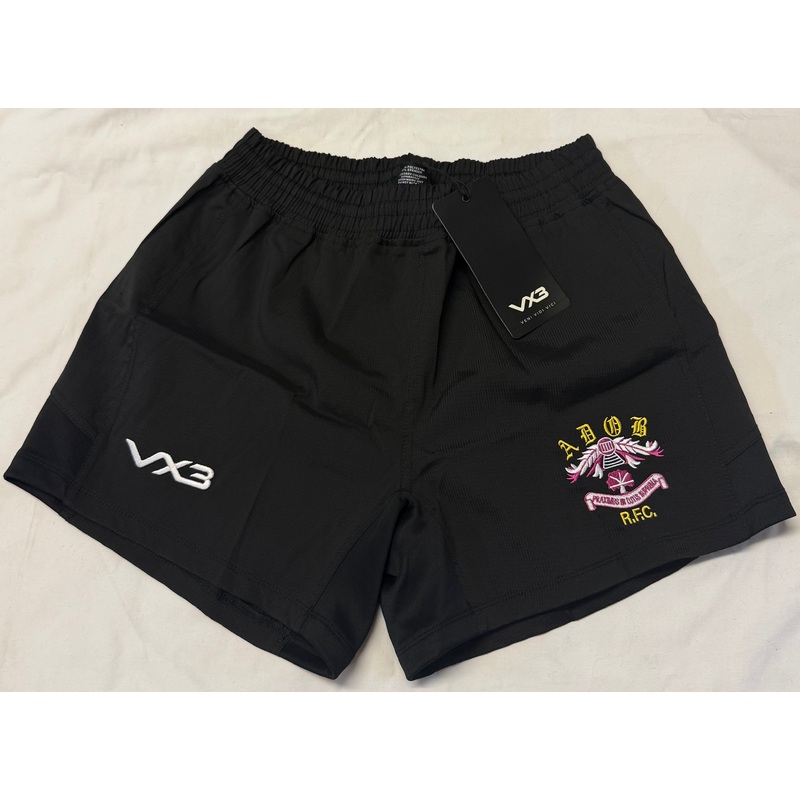 VX3 Black Shorts (ADOBRFC)|32″|34″|36″|38″|40″|42″