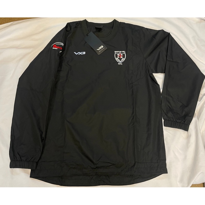 VX3 Black Smock (BHRFC)|M|L|XL|XXL|XXXL|XXXXL
