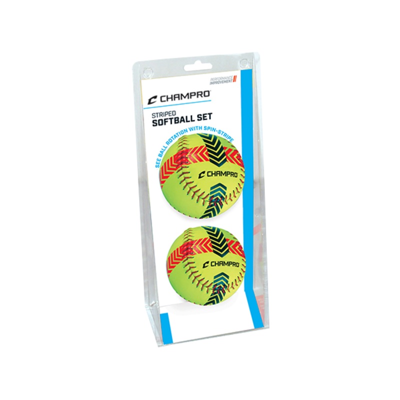 Champro 12 Training Striped Balls (2-pack)