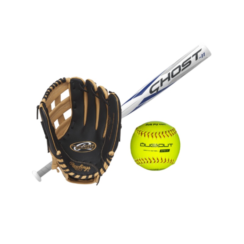 Dugout U11 Pack #3 – LH Glove & 31/20oz Bat