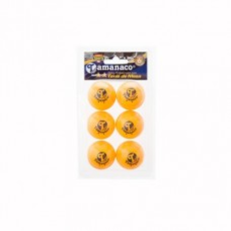TAMANACO TABLE TENNIS BALLS PK 6