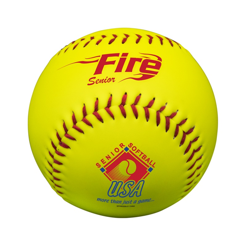 Fire Senior Slowpitch Softballs – 1 Dozen