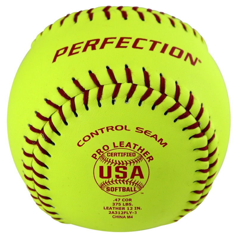 USA Leather Fastpitch Softballs – 1 Dozen