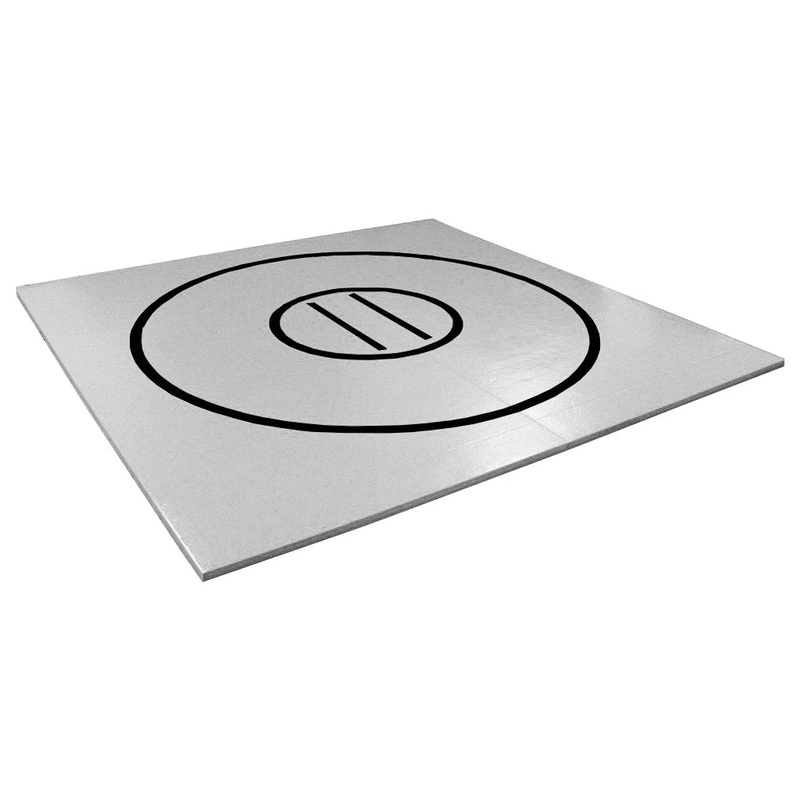 Quick Ship 14′ x 14′ x 1.58 Ultra Shock Roll-Up Wrestling Mat