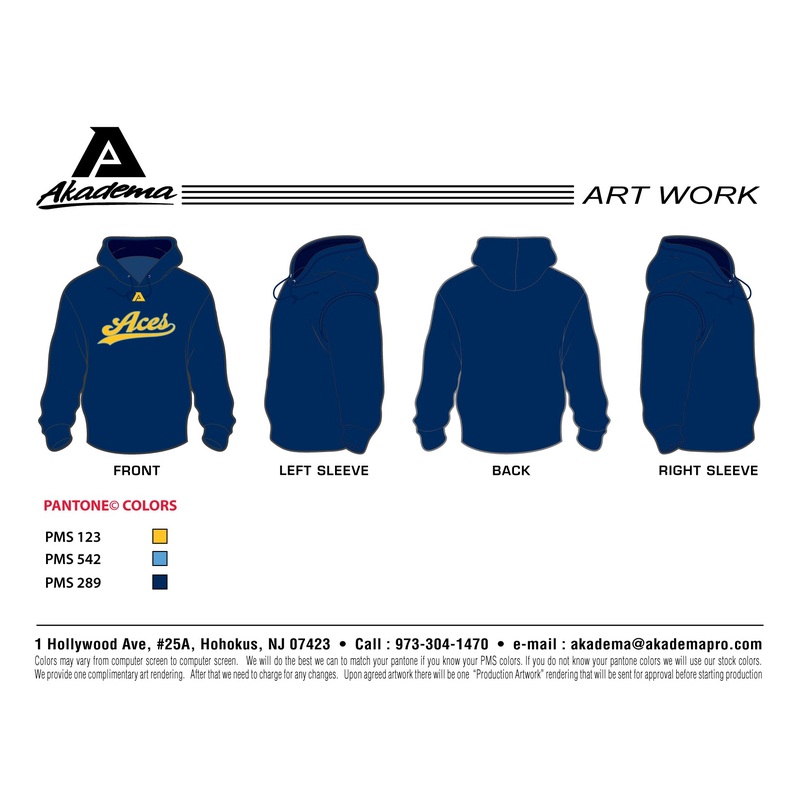 Aces Long Sleeve Hoody|AXS|AS|AM|AL|AXL|AXXL|AXXXL