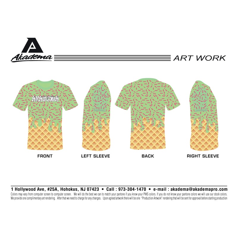 Akadema Drip Crew Neck Shirt|YXS|YS|YM|YL|YXL|AS|AM|AL|AXL|AXXL|AXXXL