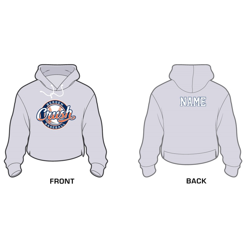 Crush Womens Softball Grey Hoody