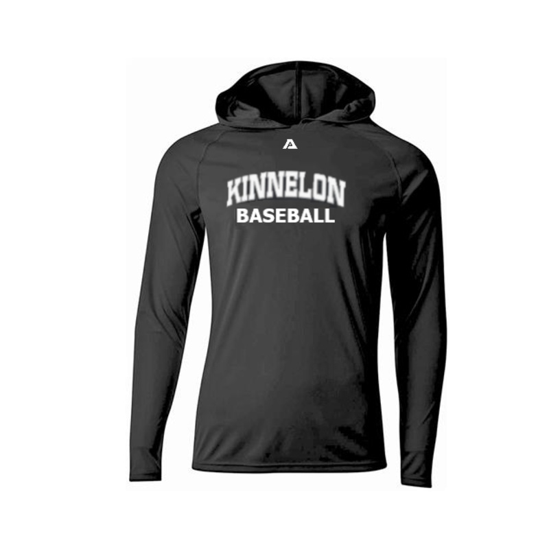 Kinnelon Black Lightweight Hoodie
